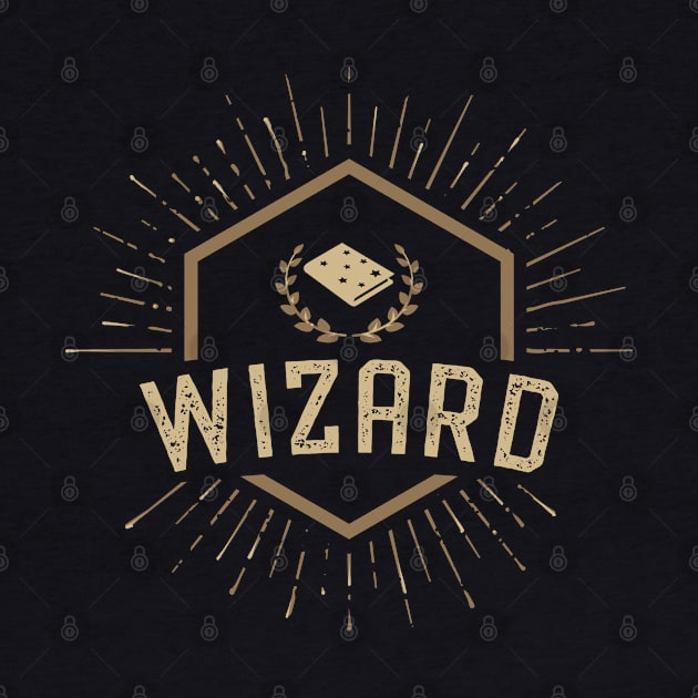Wizard Character Class Tabletop Roleplaying RPG Gaming Addict by dungeonarmory